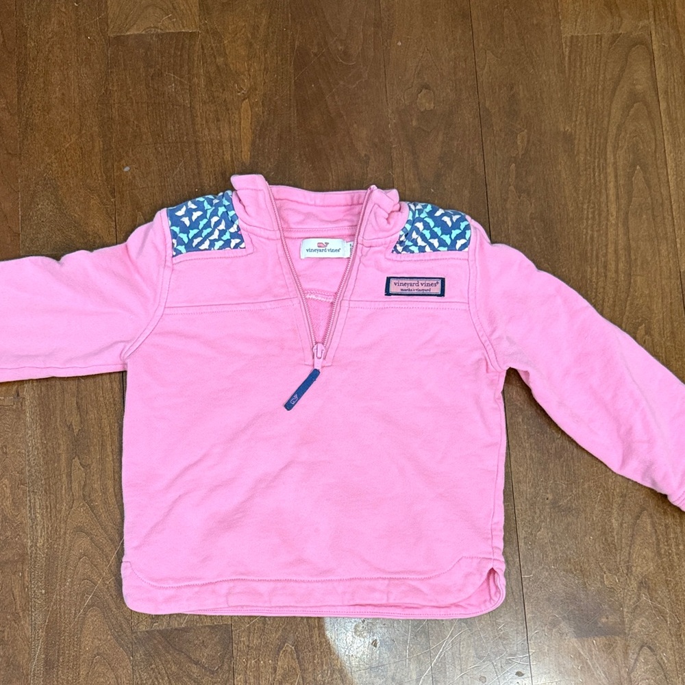 Vineyard Vines Pink 1/4 Zip